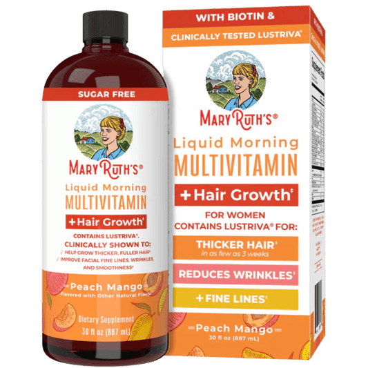 Multivitaminico - Melocotón Mango - Mary Ruths x 887ml